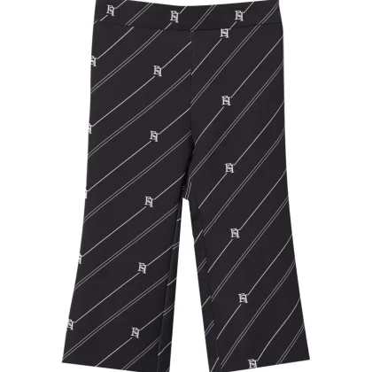 Elisabetta Franchi pantalone nero bambina in crepe
