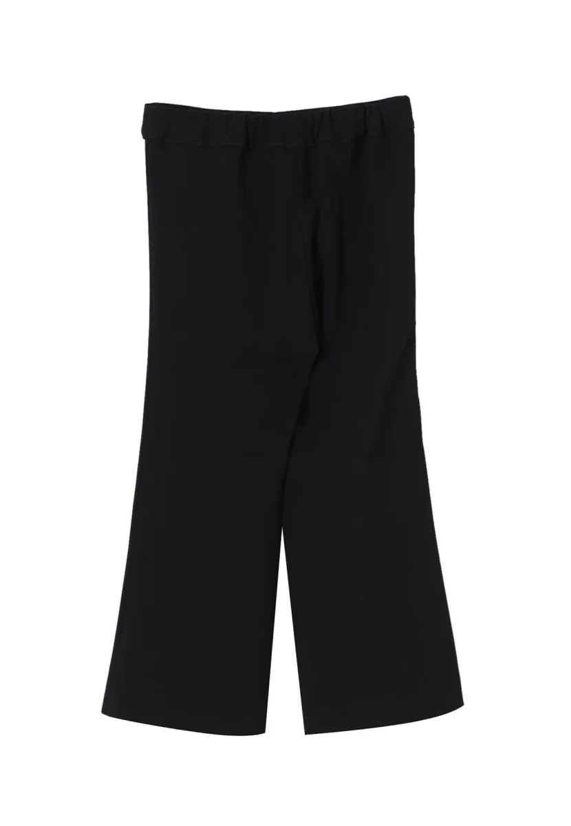Elisabetta Franchi pantalone nero neonata in crèpe - immagine 3