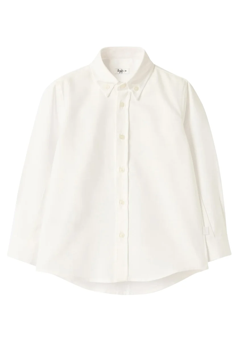 Il Gufo camicia bianca neonato in cotone - immagine 2