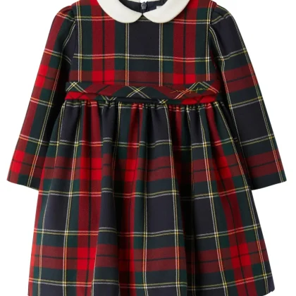 Il Gufo vestito neonata in misto viscosa