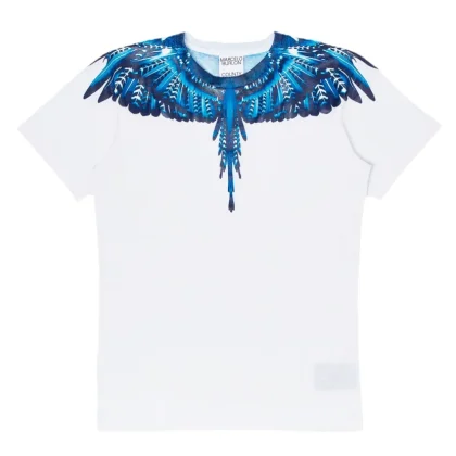 Marcelo Burlon t-shirt bianca bambino in cotone