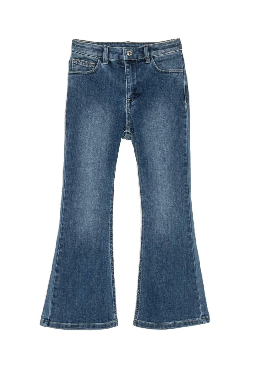 Twinset jeans blu bambina in denim