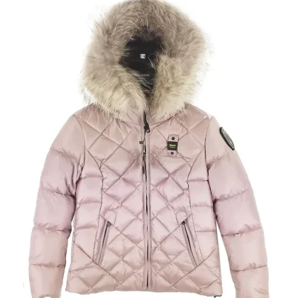 Giubbino Lotus bambina Blauer rosa in nylon