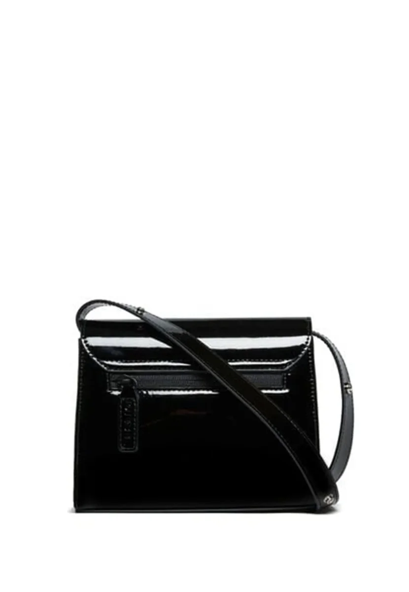 Borsa bambina Diesel Kid nera effetto vernice - immagine 3