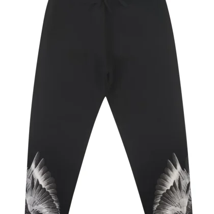 Pantalone sportivo bambino Marcelo Burlon County of Milan nero in cotone