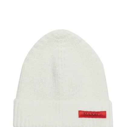 Cappello bambina Max&Co panna in misto lana