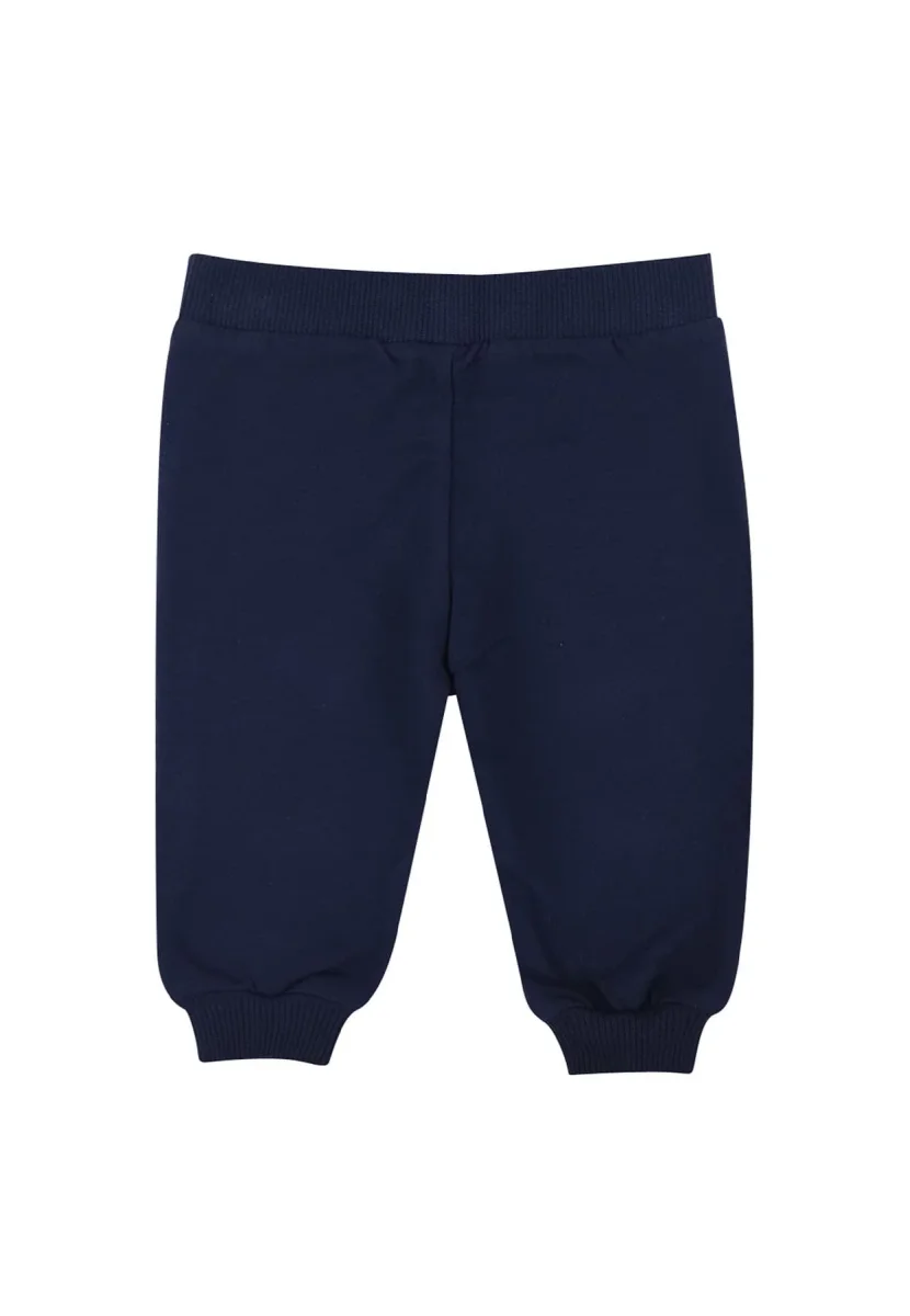 Pantalone sportivo bambino Moschino Kids blu in cotone - immagine 3
