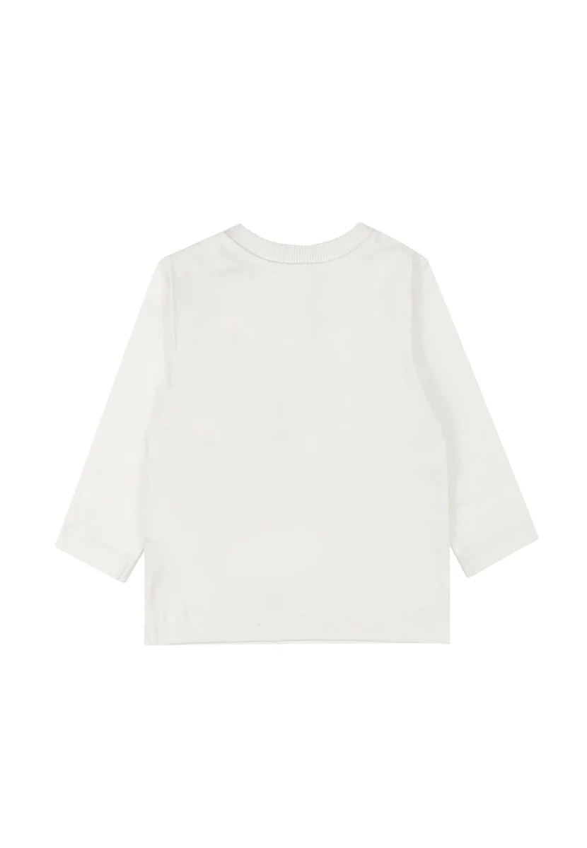 T-shirt bambino Moschino Kids bianca in cotone - immagine 3
