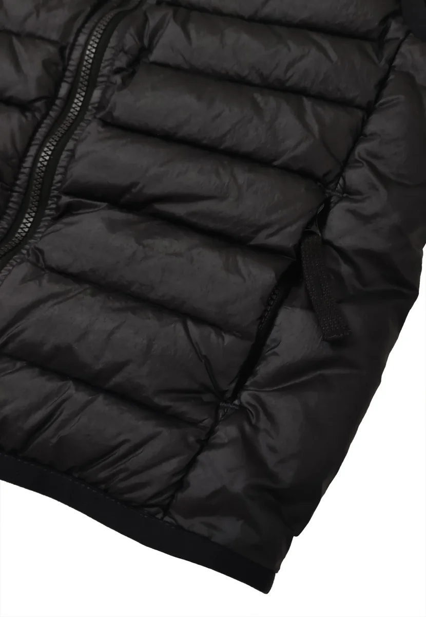 Piumino smanicato bambino Stone Island nero in nylon - immagine 5