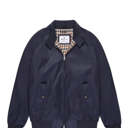 Giacca Harrington Archival Blu