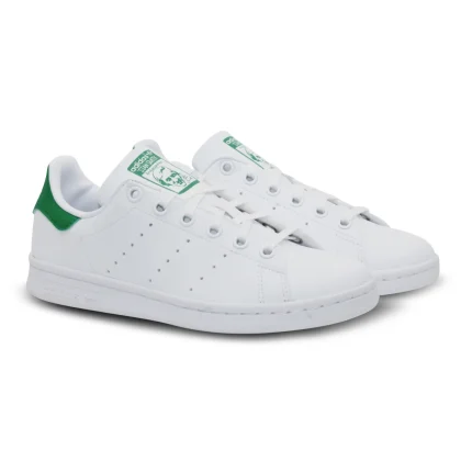 Adidas sneaker Stan Smith teen bianca in similpelle
