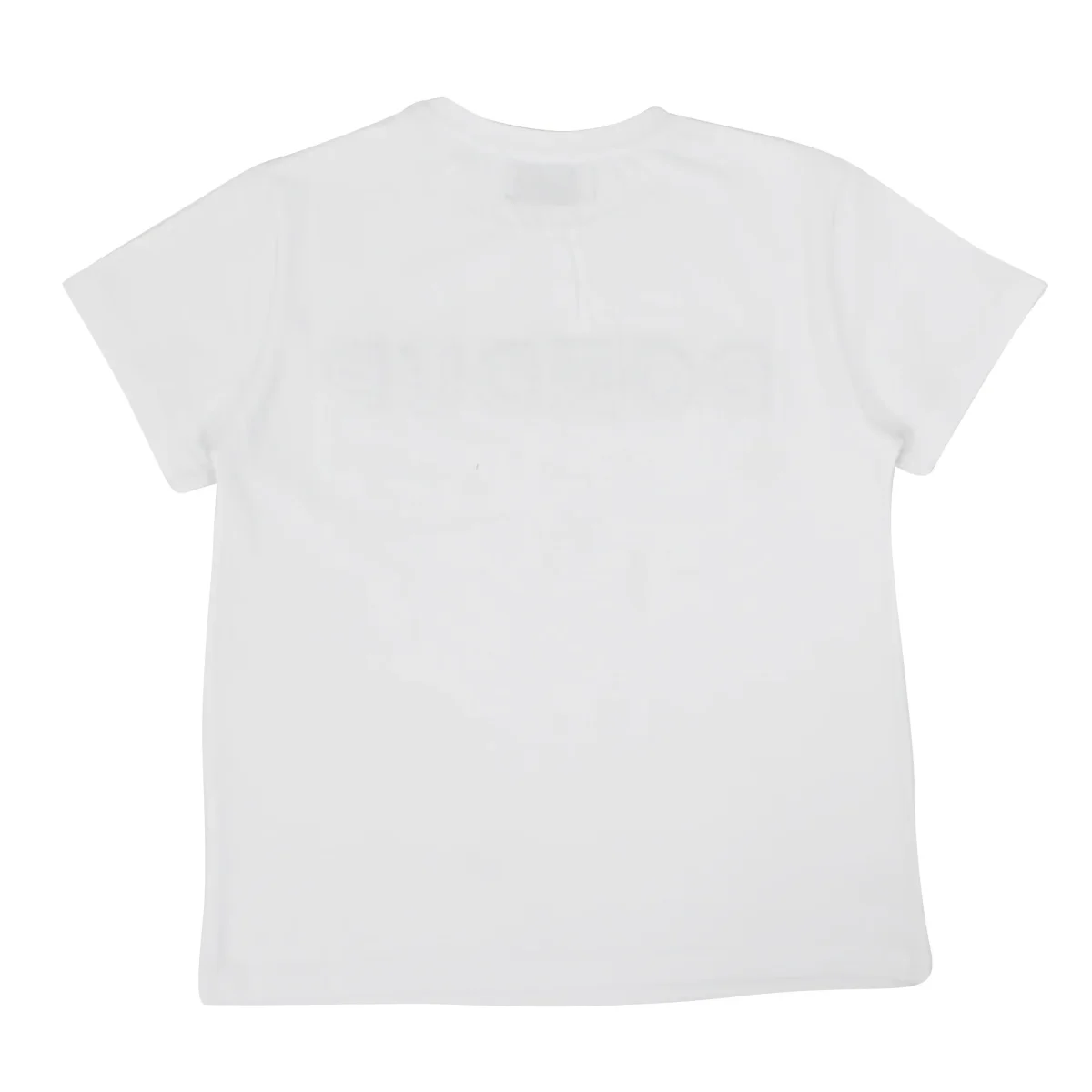 Dondup bambina t-shirt bianca in cotone stretch - immagine 3
