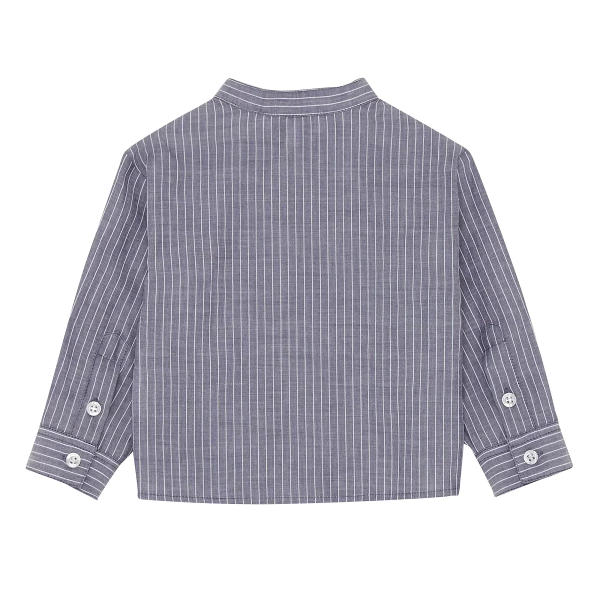 Emporio Armani camicia baby boy a righe in cotone - immagine 3