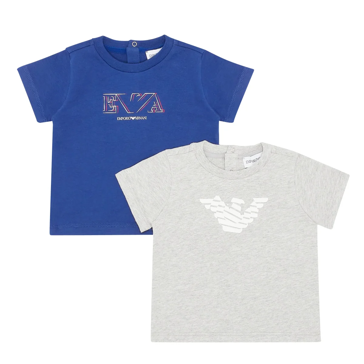 Emporio Armani set due t-shirt baby boy in cotone con logo - immagine 2
