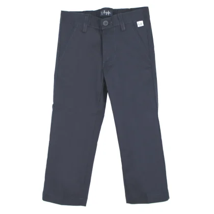 Il Gufo pantalone bambino blu in cotone