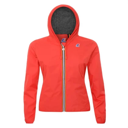 K-Way giacca bambino Jacques nylon jersey red in nylon