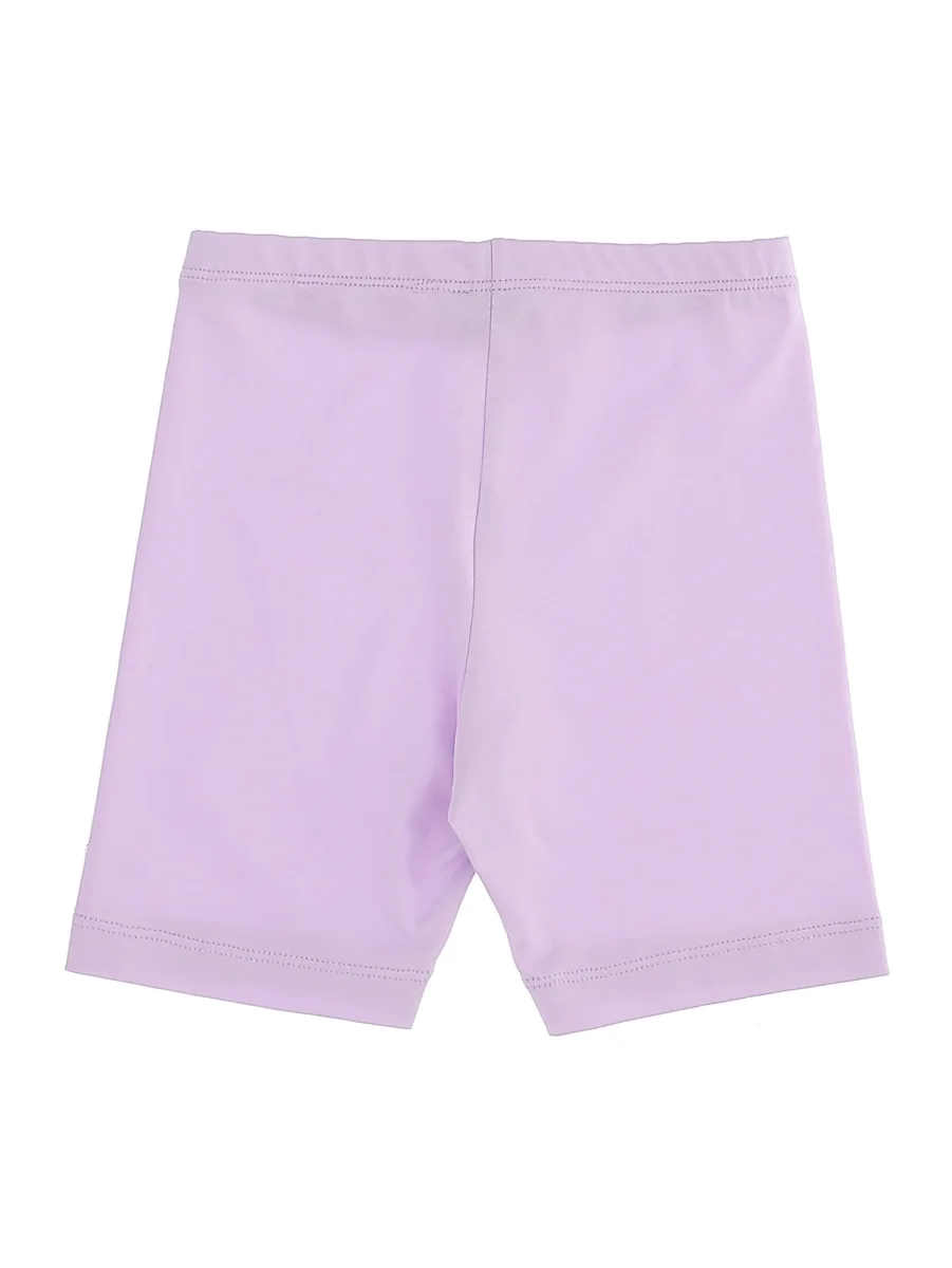 Monnalisa bambina bermuda glicine in jersey di cotone - immagine 3