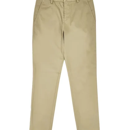Dondup pantalone Gaubertino cannella ragazzo in cotone stretch