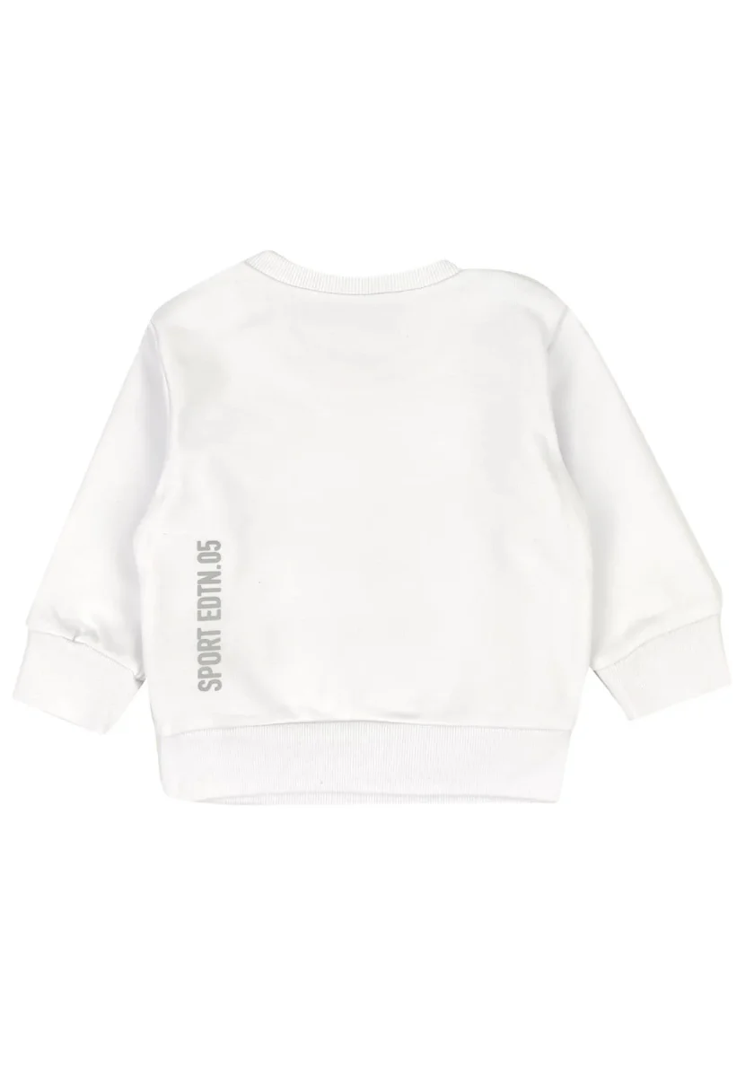 Dsquared2 felpa bianca neonato in cotone - immagine 3
