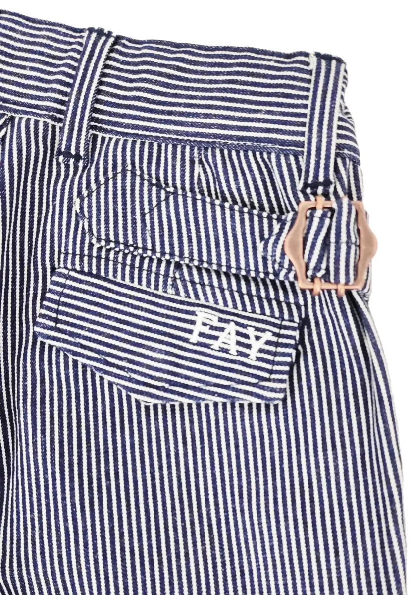 Fay pantalone a righe bambino in cotone - immagine 5