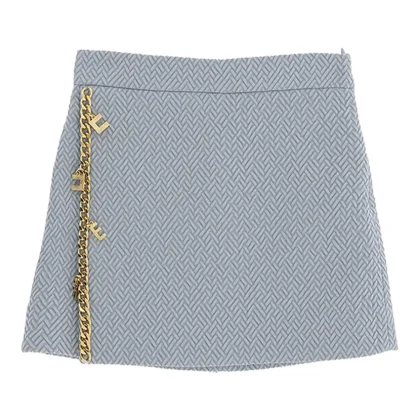 Elisabetta Franchi gonna carta da zucchero bambina in misto viscosa