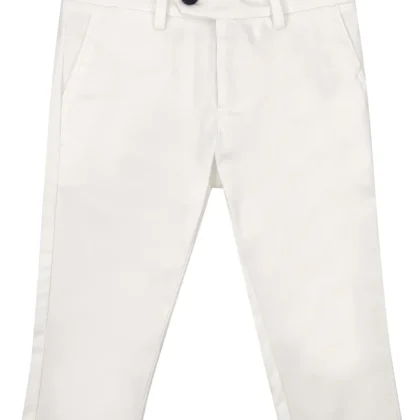 Fay pantalone bianco ragazzo in cotone