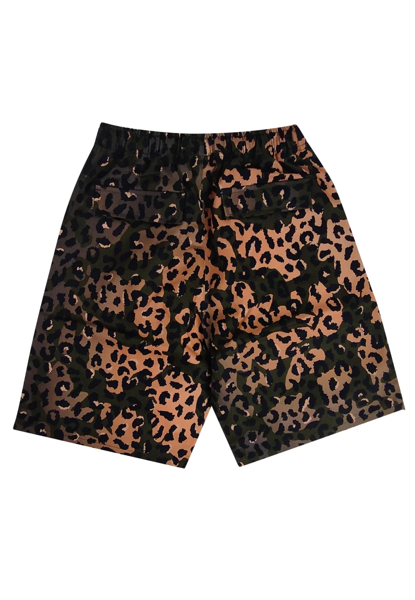 Marcelo Burlon bermuda marrone ragazzo in cotone organico - immagine 3