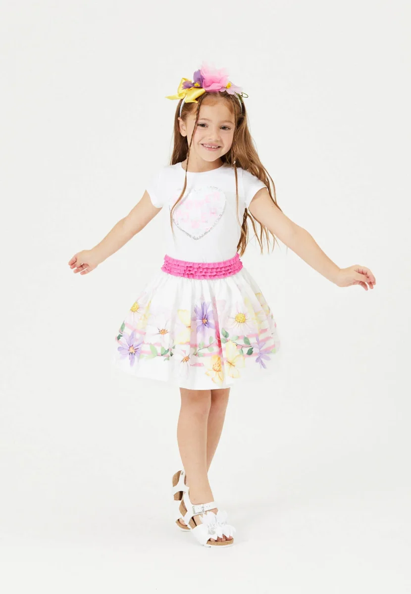 Monnalisa sandali bianchi bambina - immagine 6