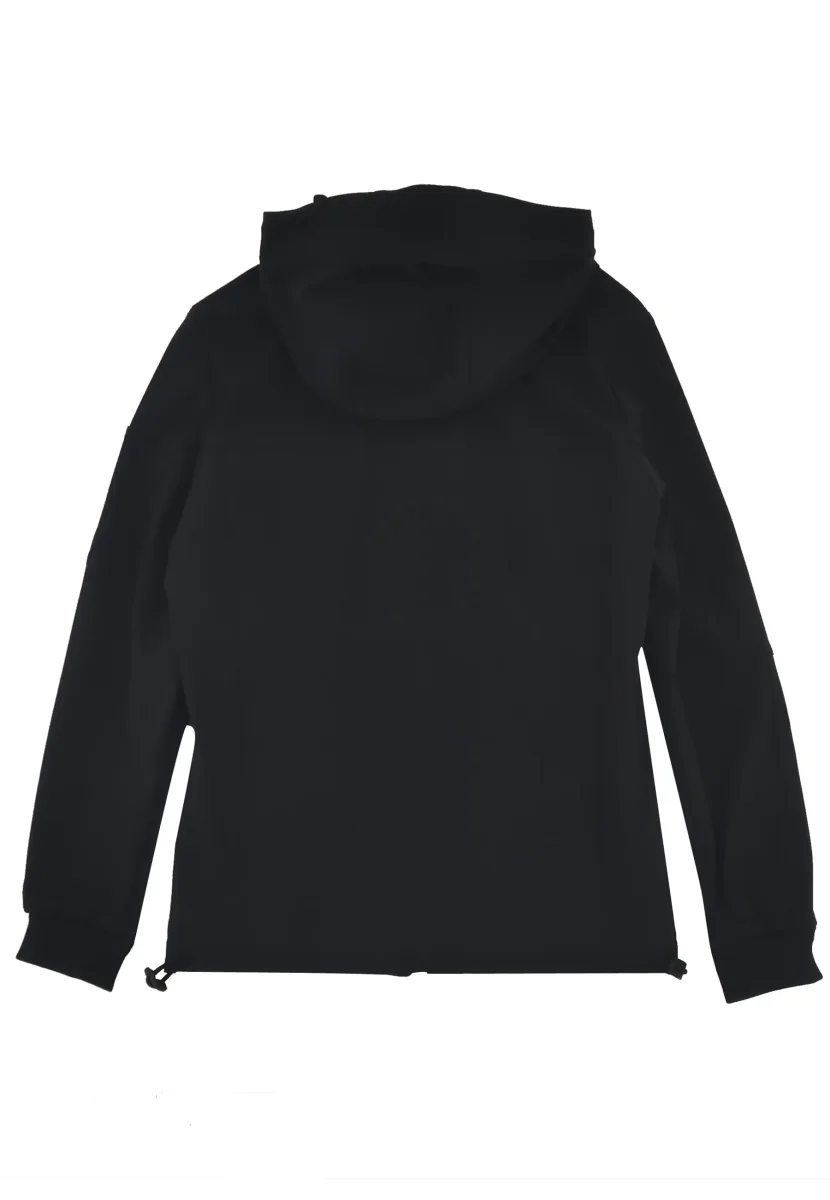 Peuterey giubbino bambina nero in nylon - immagine 3