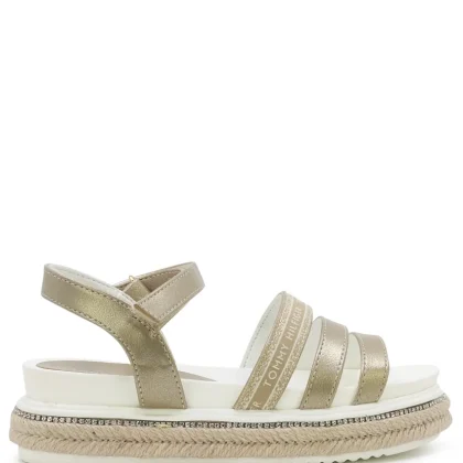 Tommy Hilfiger sandalo bambina platino