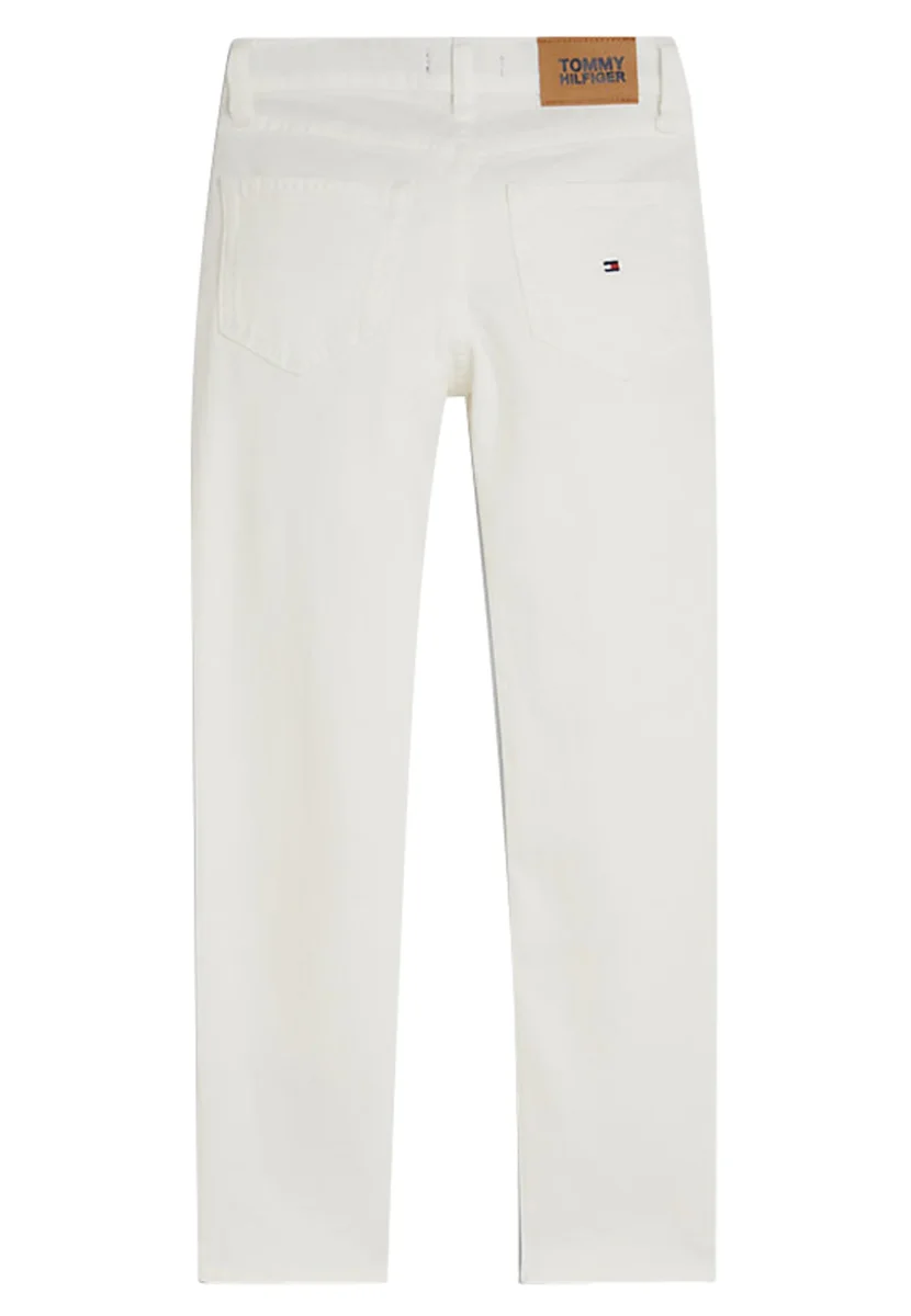 Tommy Hilfiger jeans bianco ragazzo in denim - immagine 3