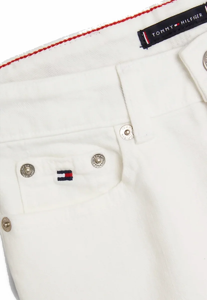 Tommy Hilfiger jeans bianco ragazzo in denim - immagine 4