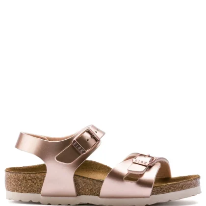 Birkenstock sandali Rio kids electric metallic copper bambina