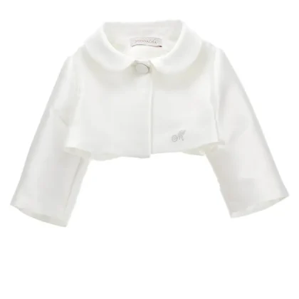 Monnalisa bolerino bianco neonata