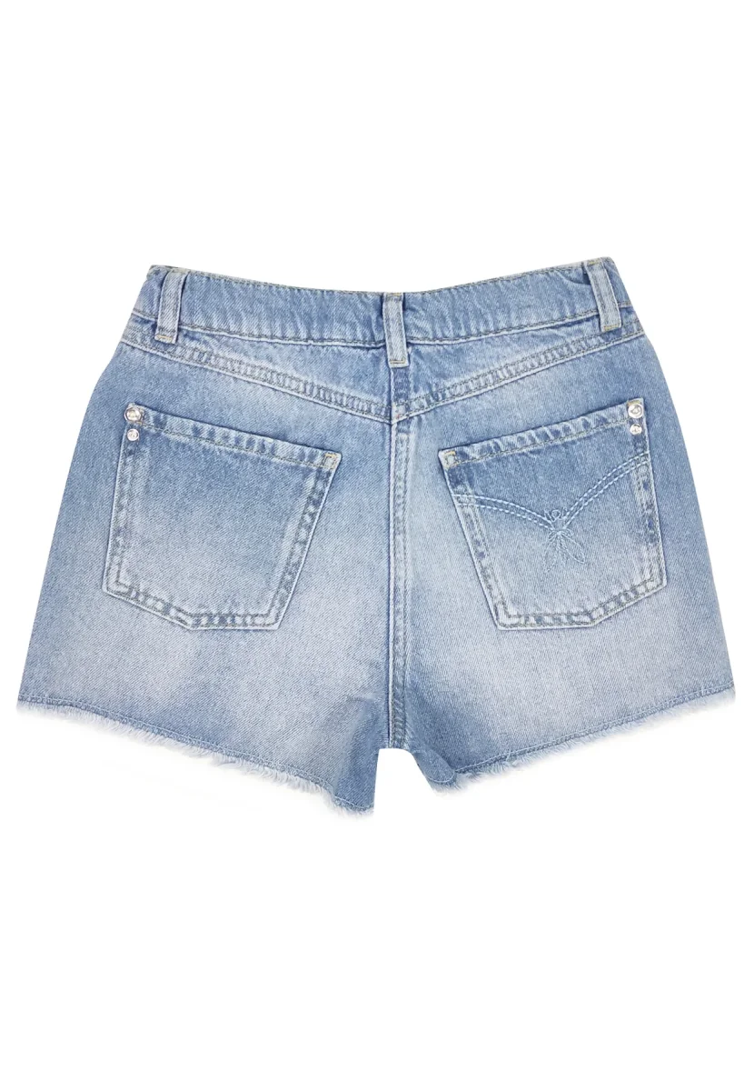 Patrizia Pepe shorts bambina in denim - immagine 3