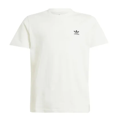 Adidas t-shirt bianca bambino in cotone