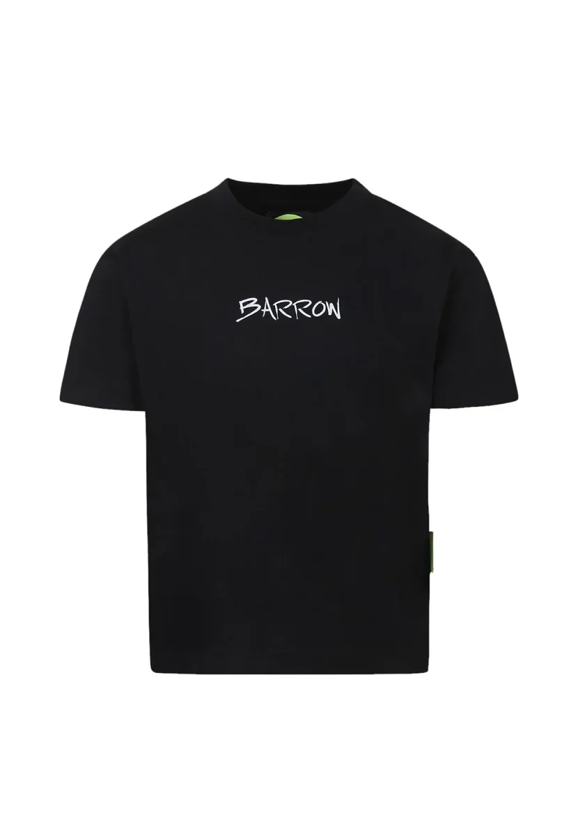 Barrow t-shirt nera bambino in jersey di cotone - immagine 2