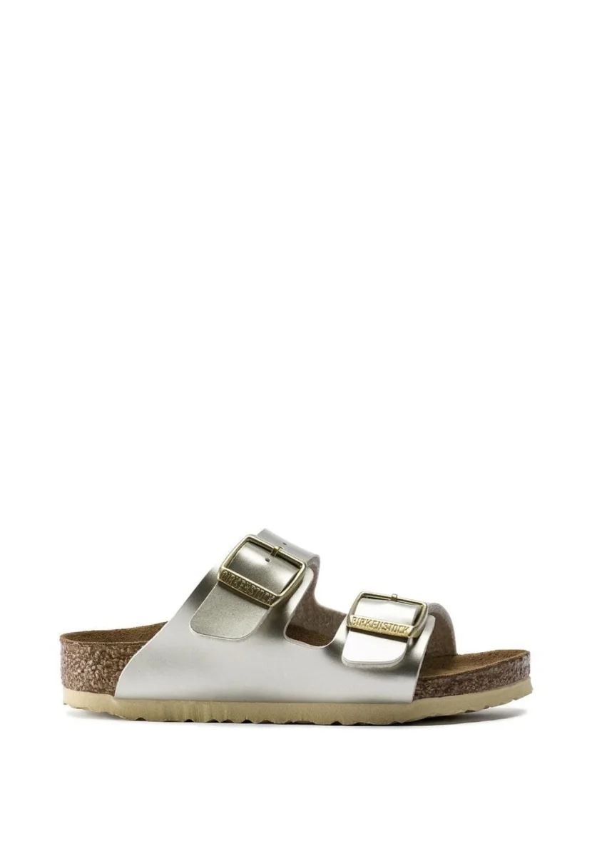 Birkenstock sandali Arizona electric metallic gold bambina