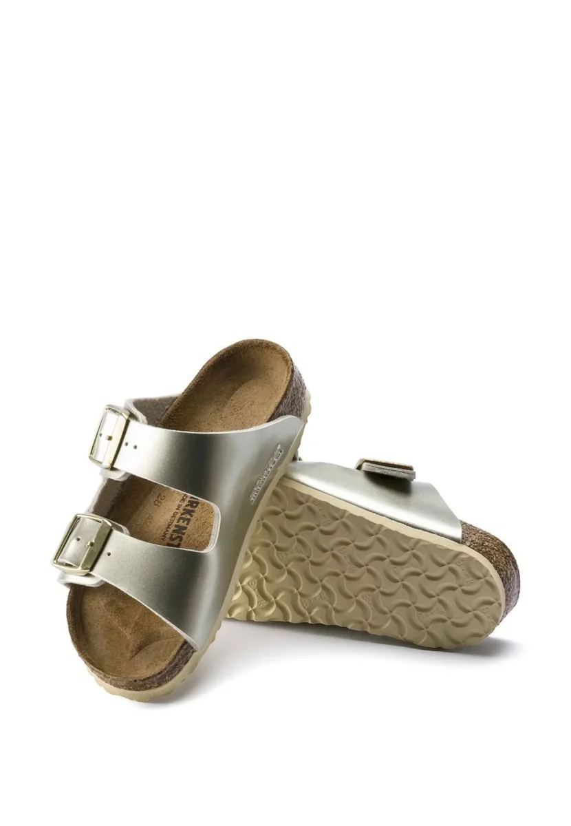 Birkenstock sandali Arizona electric metallic gold bambina - immagine 4