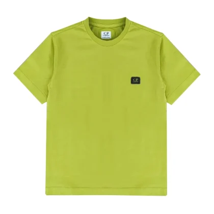 C.P. Company t-shirt verde bambino in cotone