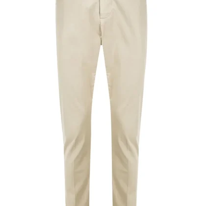 Dondup pantalone Gaubert beige uomo in cotone