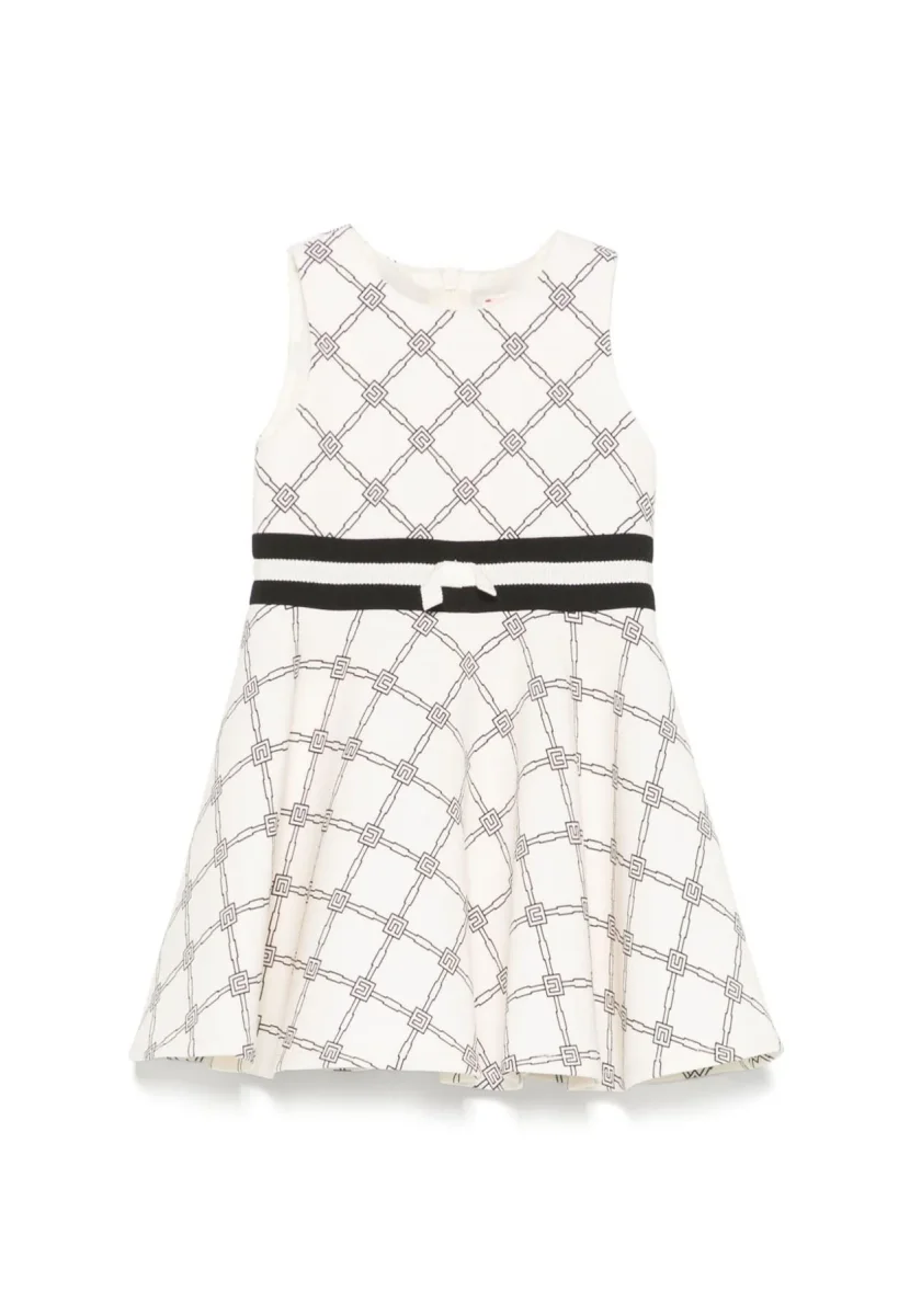 Elisabetta Franchi La Mia Bambina vestito burro bambina in crêpe - immagine 2
