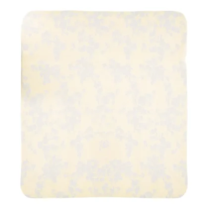 Elisabetta Franchi La Mia Bambina coperta gialla neonata in cotone