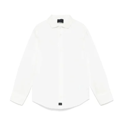 Fay camicia bianca bambino in cotone