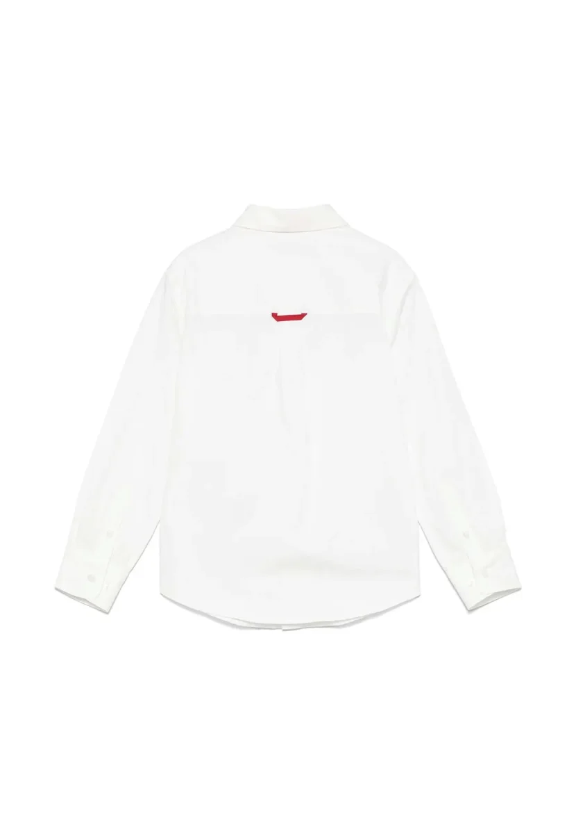Fay camicia bianca bambino in cotone - immagine 3