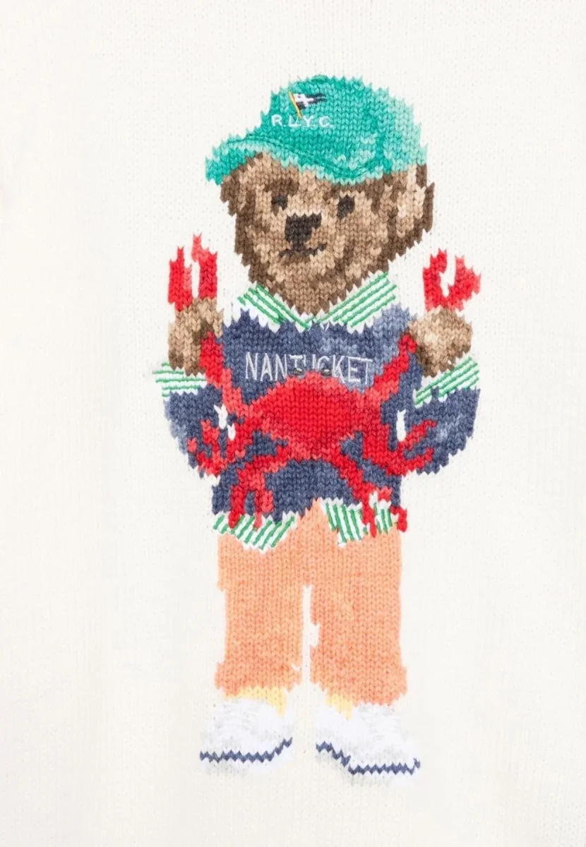 Ralph Lauren maglia bianca bambino in cotone - immagine 4