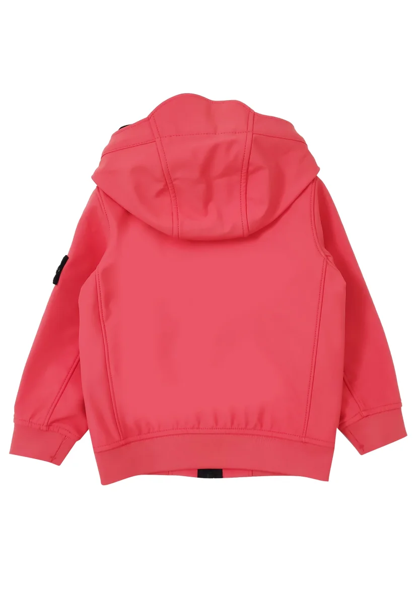 Giubbino bambino Stone Island corallo in tessuto tecnico - immagine 3