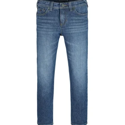 Tommy Hilfiger jeans blu bambino in denim
