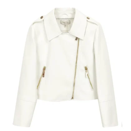 Twinset giubbino bianco bambina