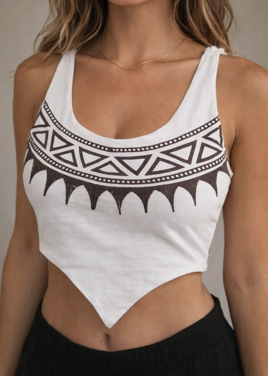 Yoga Block Print Top - immagine 2